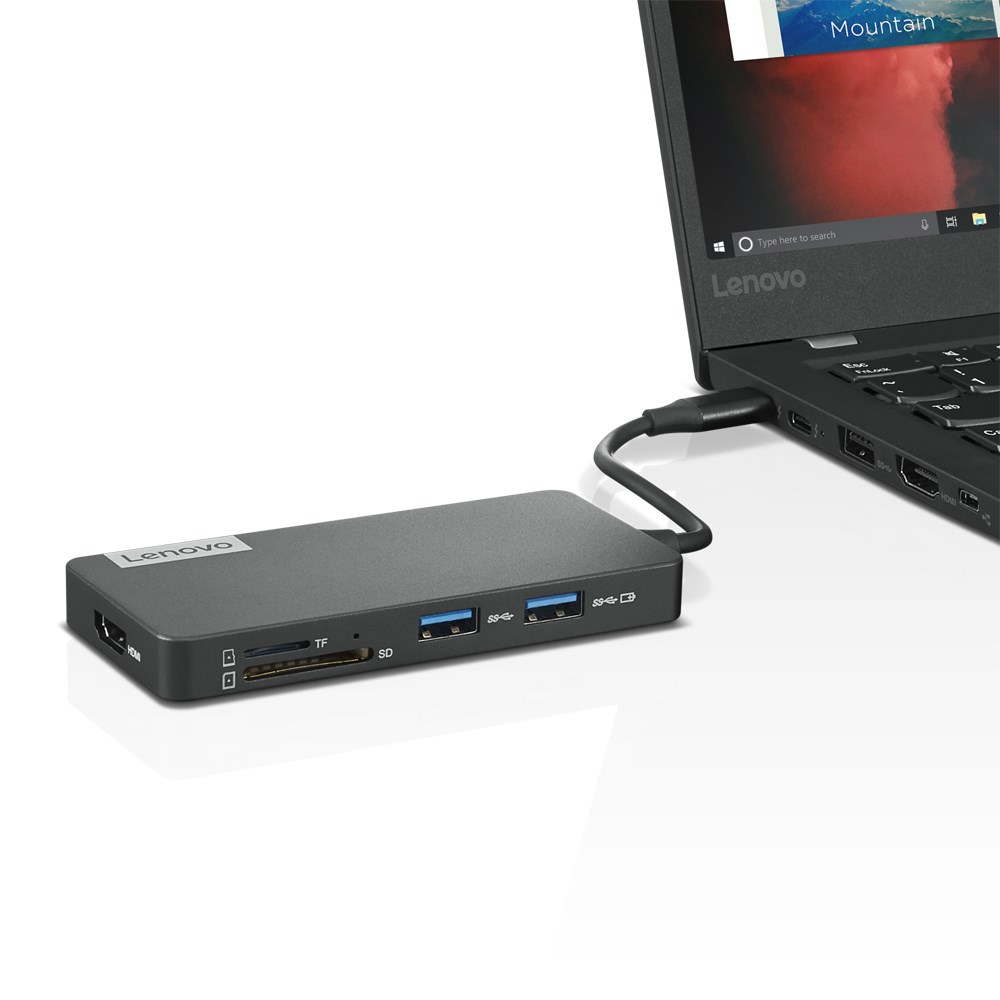 Lenovo GX90T77924 laptop dock/port replicator Wired USB 3.2 Gen 1 (3.1 Gen 1) Type-C Grey Lenovo GX90T77924 laptop dock/port replicator Wired USB 3.2 Gen 1 (3.1 Gen 1) Type-C Grey