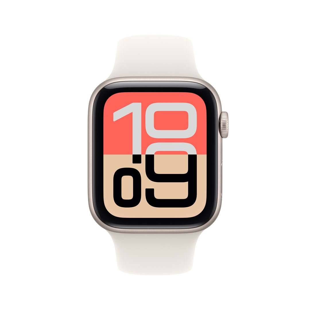 Apple Watch SE (3nd generation) SE 3 GPS 44mm Starlight Aluminium Case with Starlight Sport Band - M/L Apple Watch SE (3nd generation) SE 3 GPS 44mm Starlight Aluminium Case with Starlight Sport Band - M/L