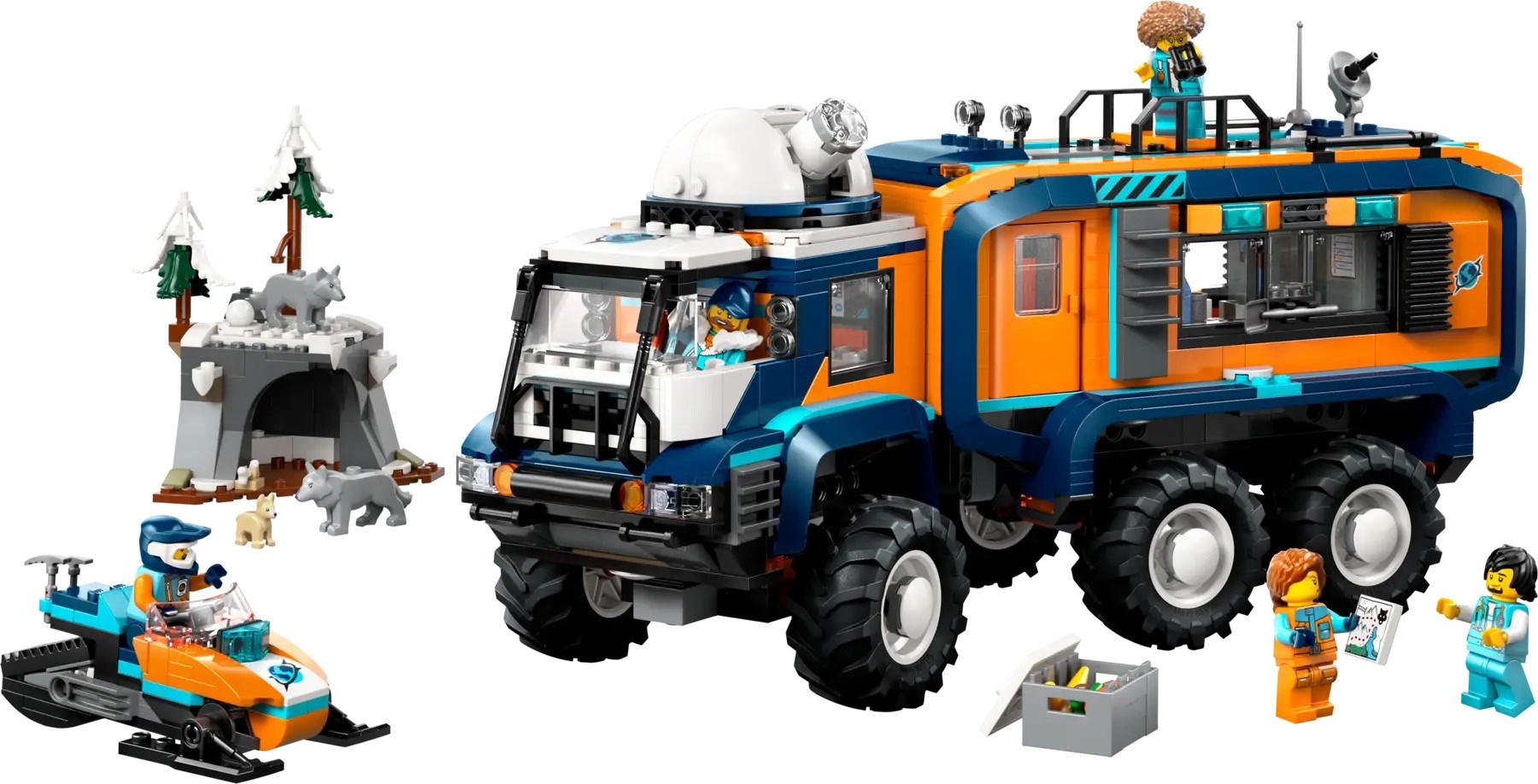 LEGO CITY 60471 Artic Explorer Science Lab Truck LEGO CITY 60471 Artic Explorer Science Lab Truck
