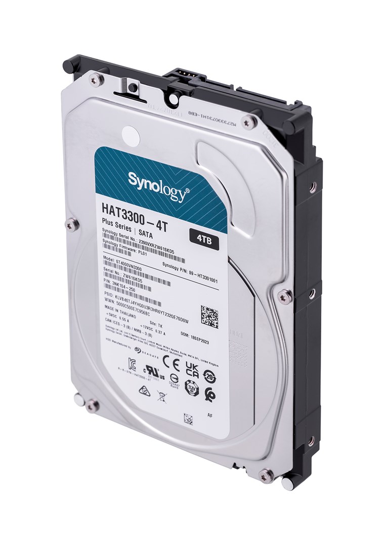 Synology ?HAT3300-4T NAS 4TB SATA 3.5 HDD 3.5" 4.1 TB Serial ATA Synology ?HAT3300-4T NAS 4TB SATA 3.5 HDD 3.5" 4.1 TB Serial ATA