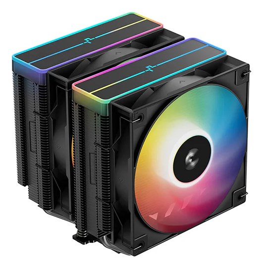 DeepCool AG620 BK ARGB V2 Chipset, Motherboard Air cooler 12 cm Black 1 pc(s) DeepCool AG620 BK ARGB V2 Chipset, Motherboard Air cooler 12 cm Black 1 pc(s)