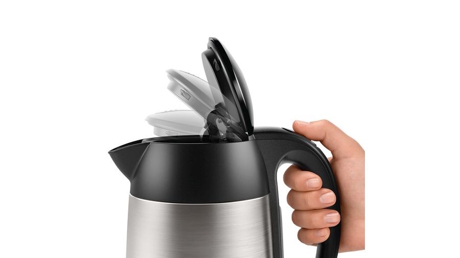 Bosch TWK3P420 electric kettle 1.7 L 2400 W Black, Stainless steel Bosch TWK3P420 electric kettle 1.7 L 2400 W Black, Stainless steel