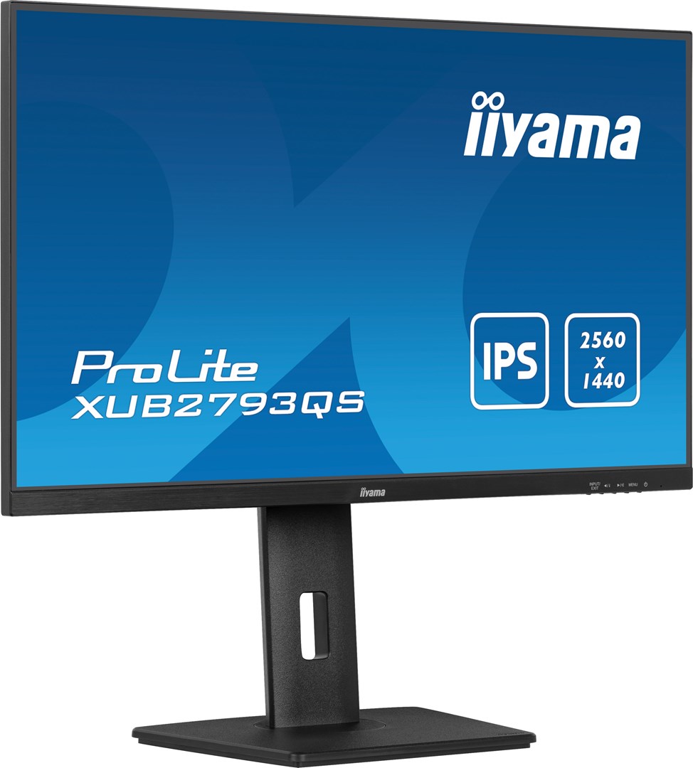 iiyama ProLite 27” QHD IPS technology panel with 150mm height adjustable stand and 100Hz refresh rate iiyama ProLite 27” QHD IPS technology panel with 150mm height adjustable stand and 100Hz refresh rate