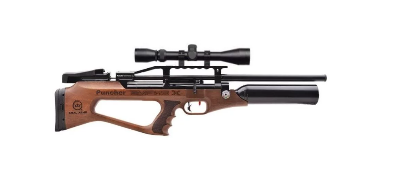 Air rifle Kral Puncher Empire X PCP Wood 5.5 mm EKP Air rifle Kral Puncher Empire X PCP Wood 5.5 mm EKP