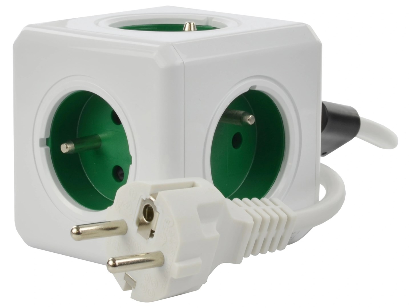 Allocacoc PowerCube Extended Type E power extension 1.5 m 5 AC outlet(s) Indoor Green Allocacoc PowerCube Extended Type E power extension 1.5 m 5 AC outlet(s) Indoor Green