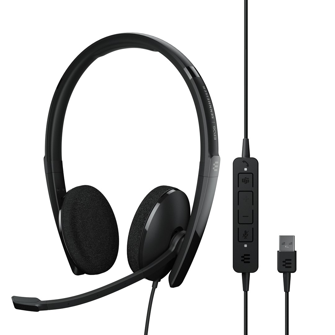 EPOS | SENNHEISER ADAPT 160T USB II Headset Wired Headband Office/Call Centre USB Type-A Black EPOS | SENNHEISER ADAPT 160T USB II Headset Wired Headband Office/Call Centre USB Type-A Black