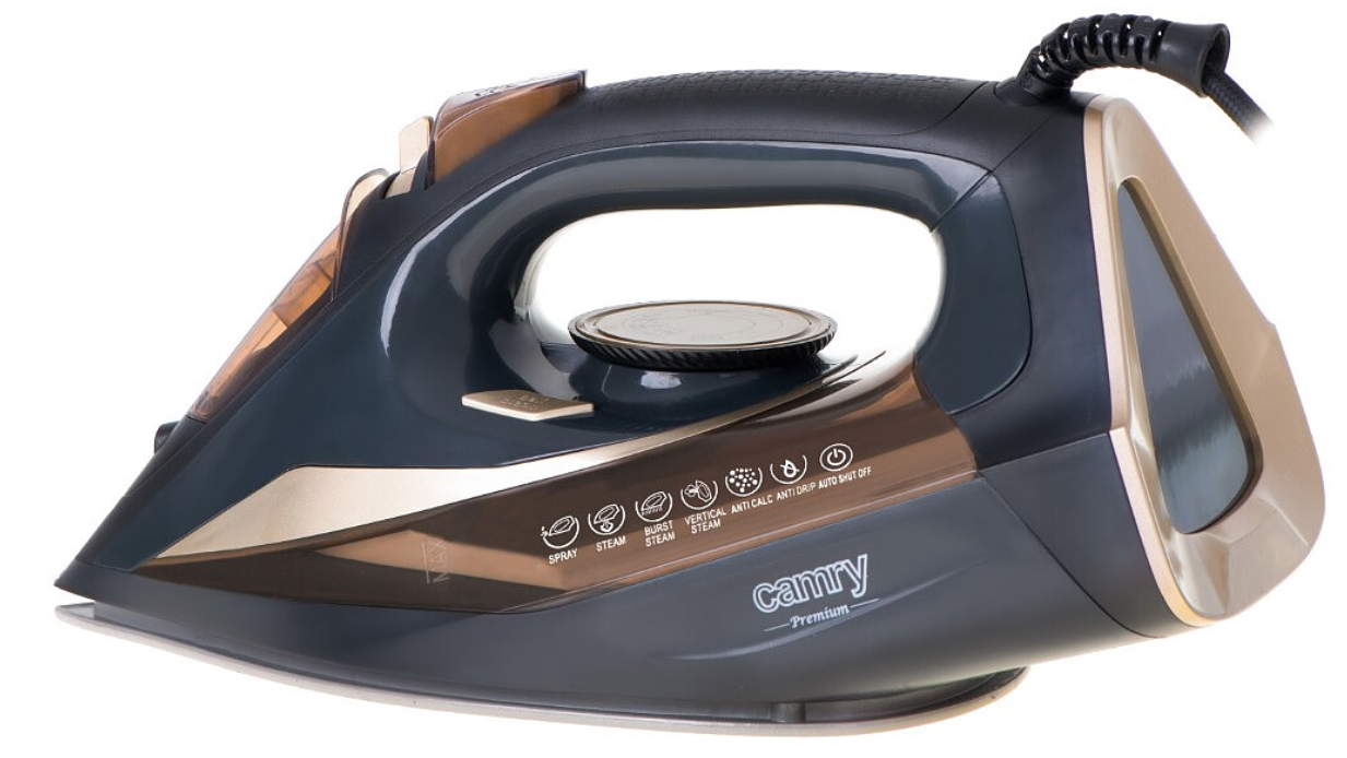 Camry CR 5036 3400W black-copper steam iron Camry CR 5036 3400W black-copper steam iron