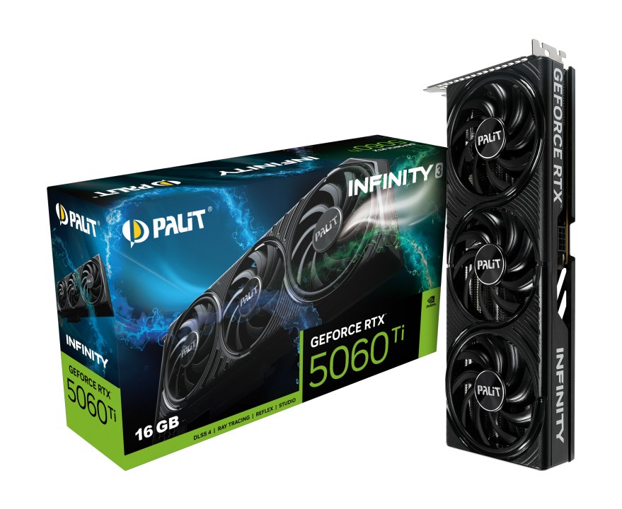 Palit GeForce RTX 5060 Ti Infinity 3 NVIDIA 16 GB GDDR7 Palit GeForce RTX 5060 Ti Infinity 3 NVIDIA 16 GB GDDR7