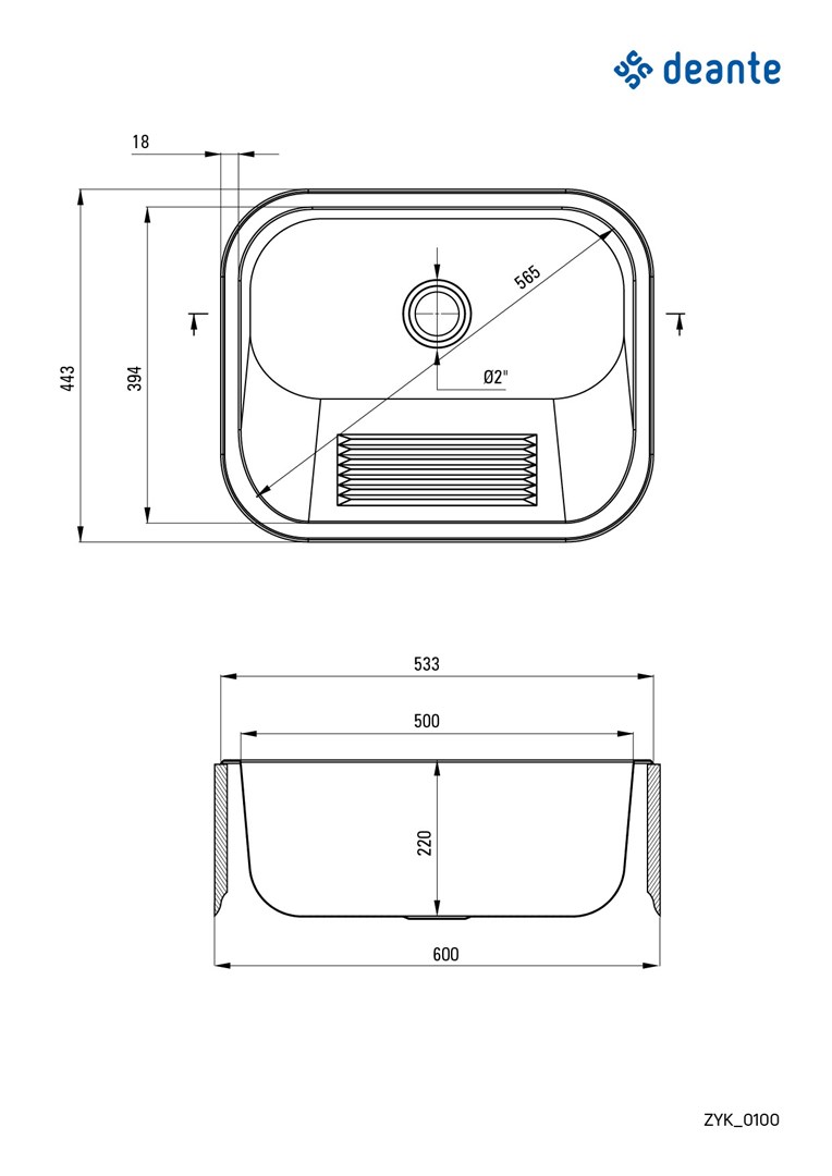 1-bowl utility sink - recessed or wall-mounted 1-bowl utility sink - recessed or wall-mounted