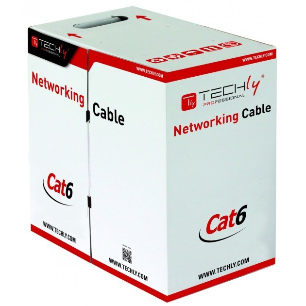 Techly ITP6-305-BL networking cable Blue 305 m Cat6 U/UTP (UTP) Techly ITP6-305-BL networking cable Blue 305 m Cat6 U/UTP (UTP)