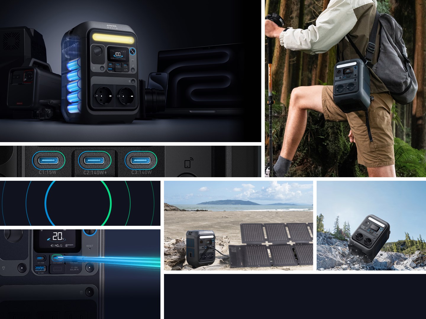 Anker SOLIX C300X portable power station 7 Lithium Iron Phosphate (LiFePO4) 90000 mAh Anker SOLIX C300X portable power station 7 Lithium Iron Phosphate (LiFePO4) 90000 mAh