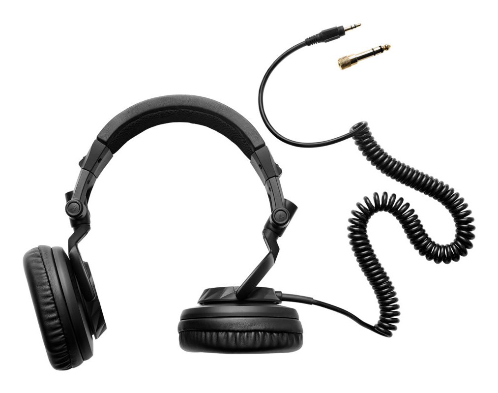 Hercules HDP DJ45 Headphones Wired Head-band Music Black Hercules HDP DJ45 Headphones Wired Head-band Music Black