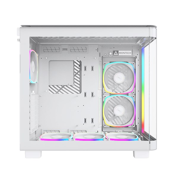 Montech KING 95 PRO Midi-Tower, Tempered Glass, ARGB - white Montech KING 95 PRO Midi-Tower, Tempered Glass, ARGB - white