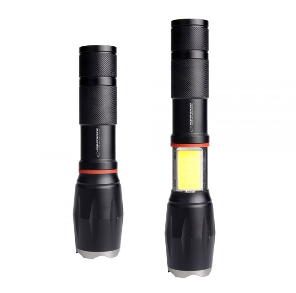 Esperanza Dione Black Hand flashlight LED Esperanza Dione Black Hand flashlight LED