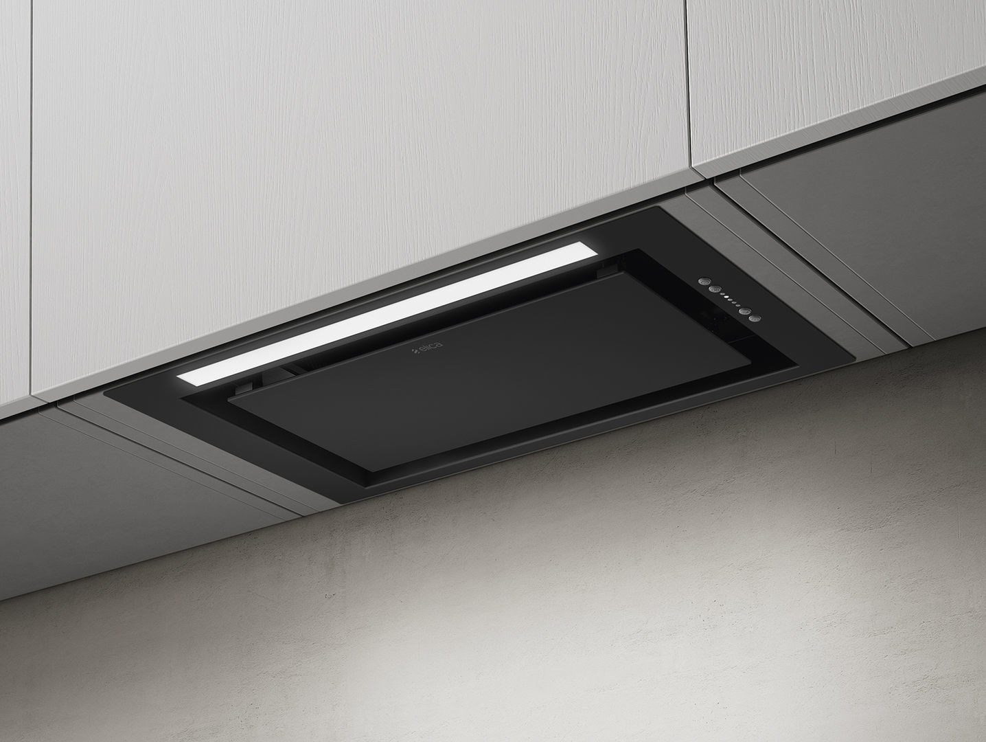 Elica LANE BL MAT/A/72 Built-in Black B 550 m³/h Elica LANE BL MAT/A/72 Built-in Black B 550 m³/h