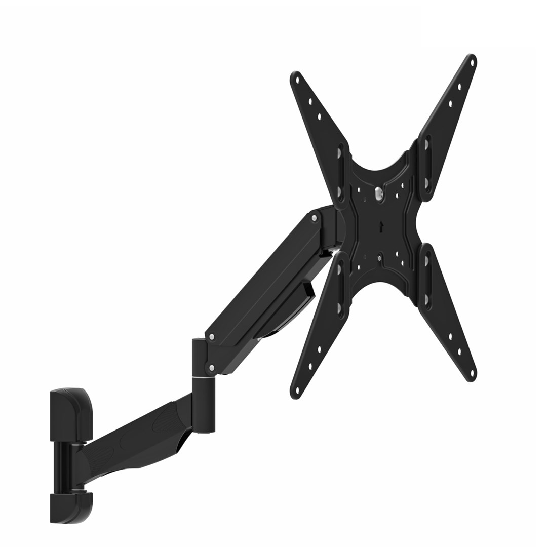TV or monitor holder black Maclean MC-784 gas spring 32 "-55" 22kg 2 arms TV or monitor holder black Maclean MC-784 gas spring 32 "-55" 22kg 2 arms