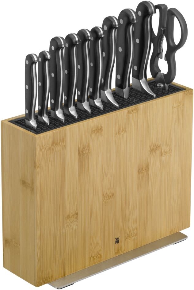 WMF FlexTec Compact bamboe 1893874500 Flex rods knife block Bamboo, Stainless steel Wood WMF FlexTec Compact bamboe 1893874500 Flex rods knife block Bamboo, Stainless steel Wood