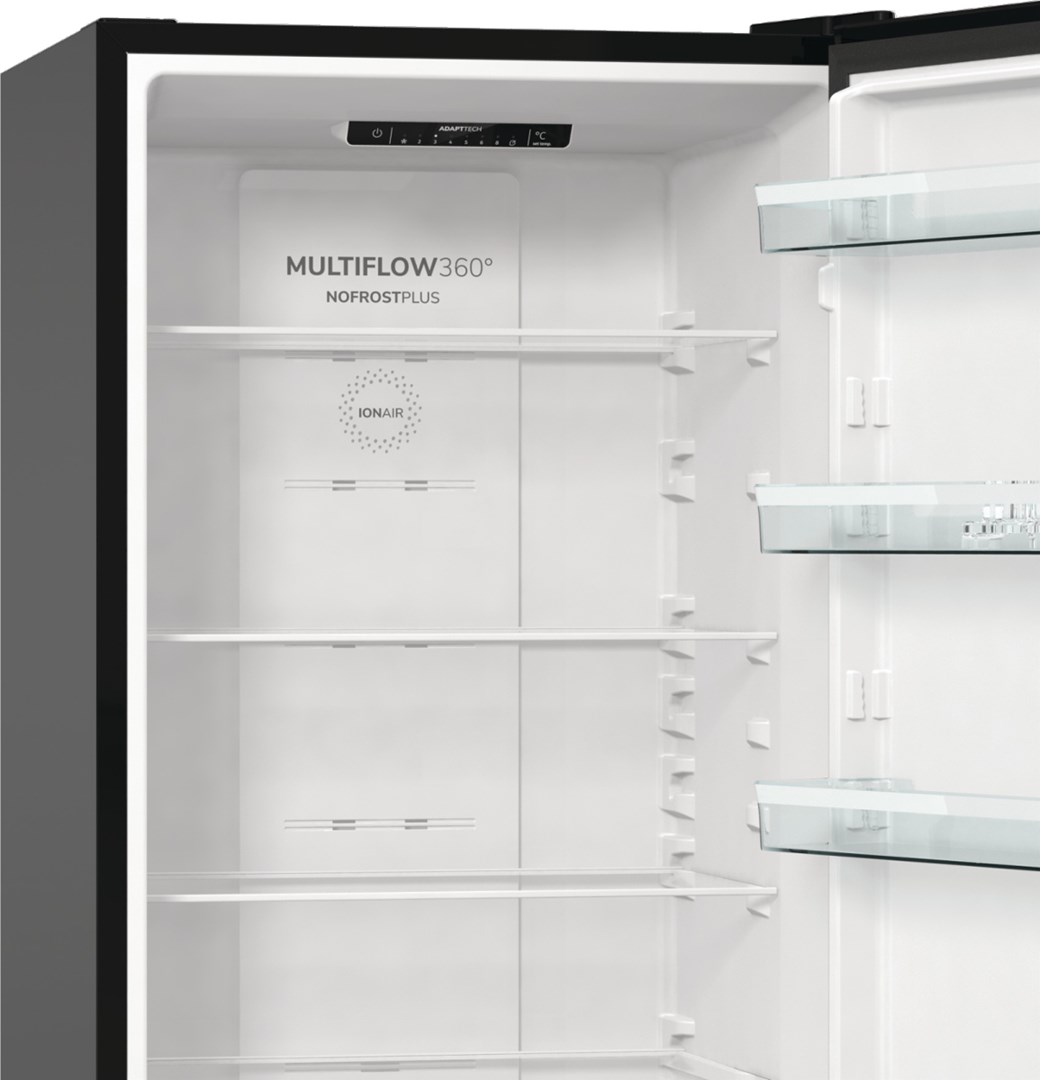 Gorenje NRK6202EBXL4 fridge-freezer Freestanding 331 L E Black Gorenje NRK6202EBXL4 fridge-freezer Freestanding 331 L E Black