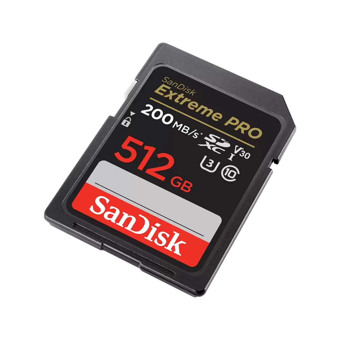 SanDisk Extreme PRO 512 GB SDXC Class 10 SanDisk Extreme PRO 512 GB SDXC Class 10