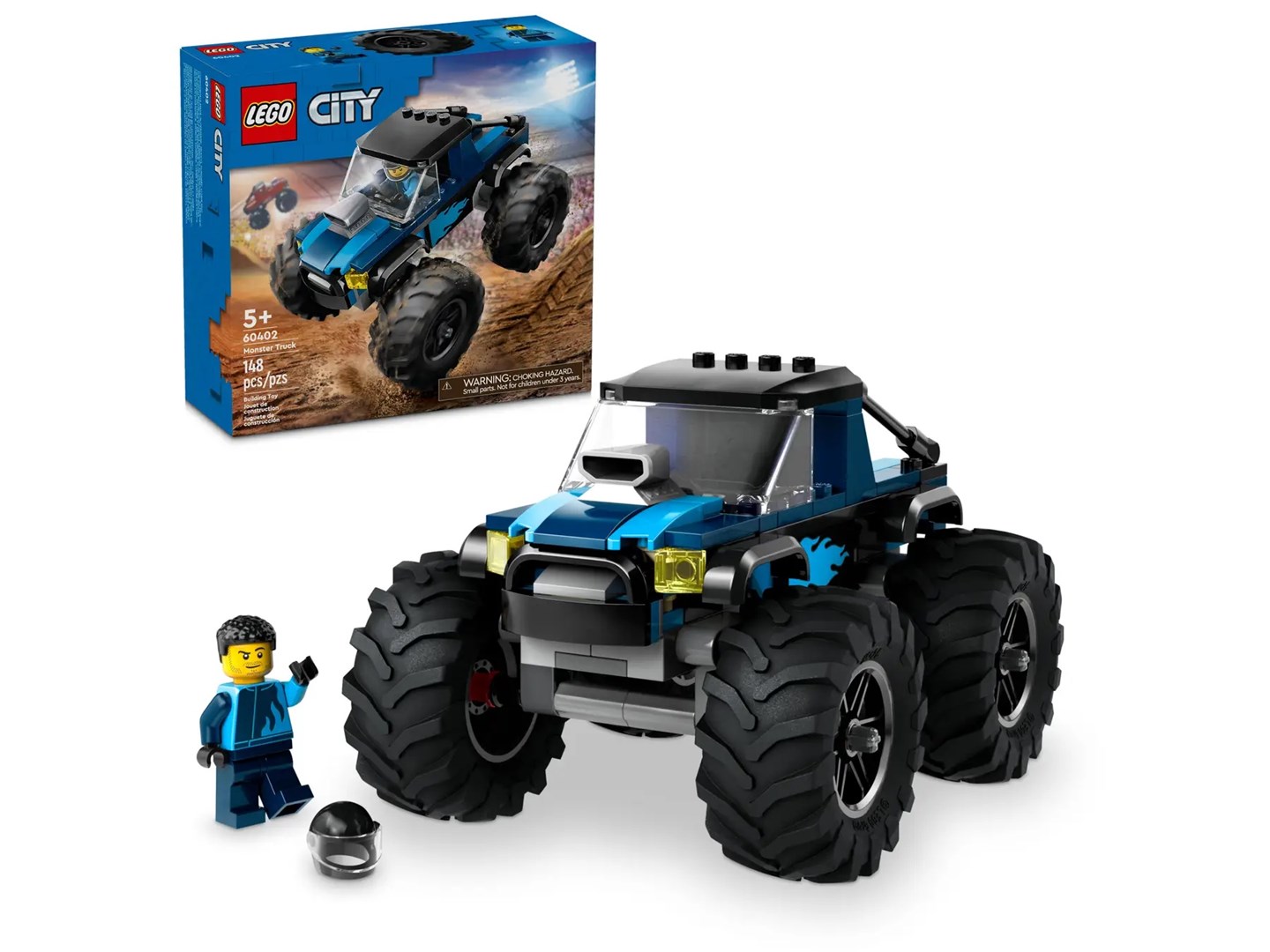 LEGO CITY 60402 BLUE MONSTER TRUCK LEGO CITY 60402 BLUE MONSTER TRUCK