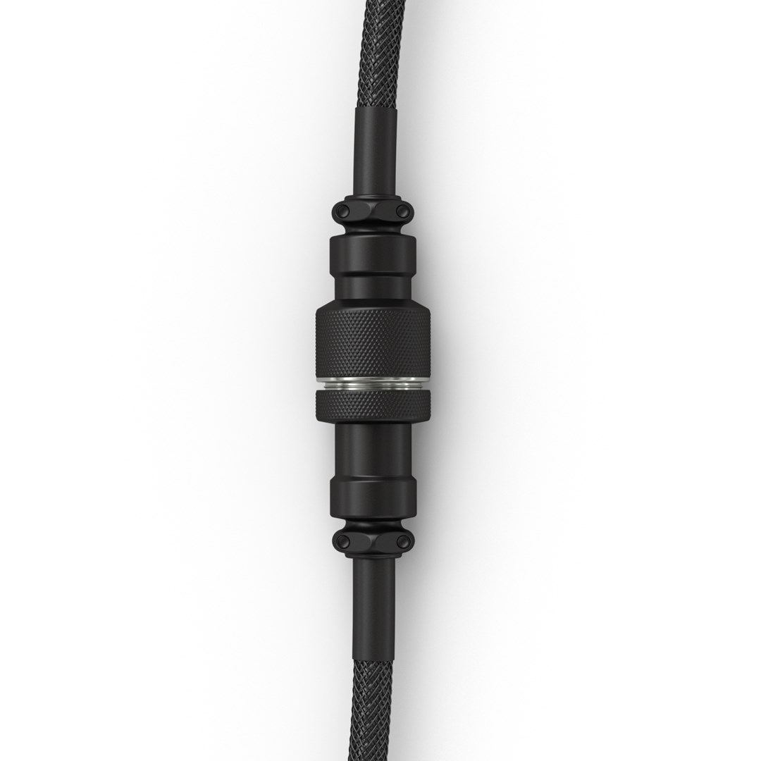 Glorious Gaming Glorious GMMK Coiled Cable Phantom Black Glorious Gaming Glorious GMMK Coiled Cable Phantom Black