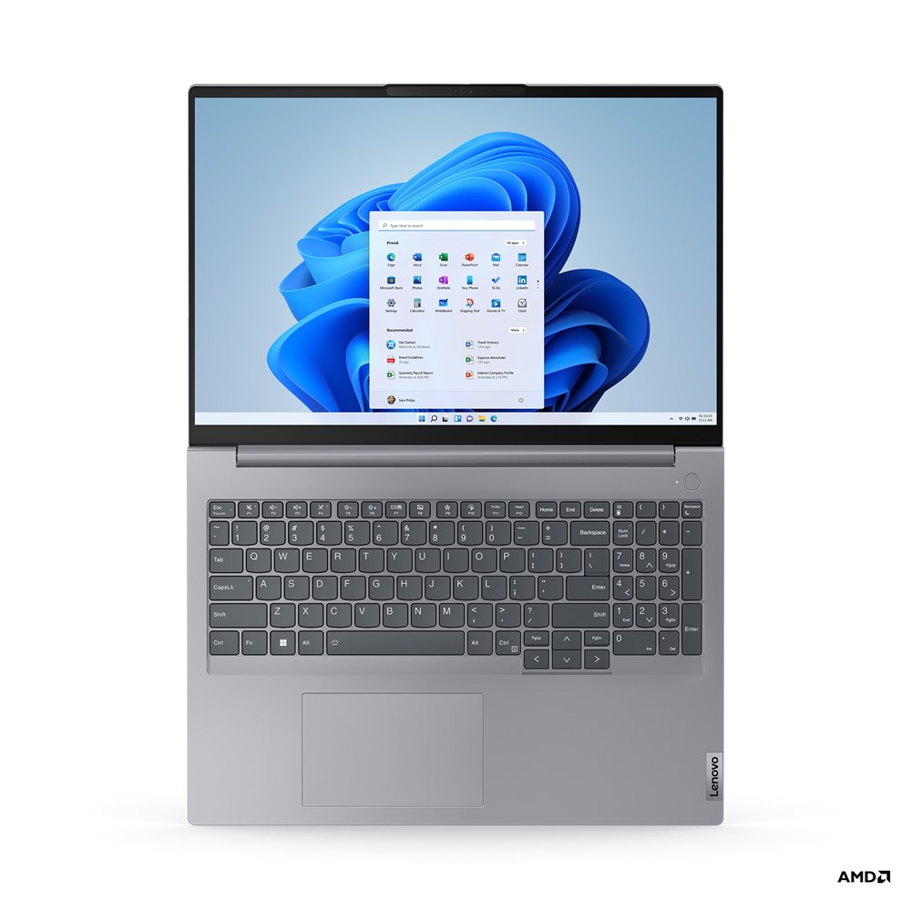 Lenovo ThinkBook 16 G6 ABP AMD Ryzen™ 7 7730U Laptop 40.6 cm (16") WUXGA 16 GB DDR4-SDRAM 512 GB SSD Wi-Fi 6 (802.11ax) Windows 11 Pro English Grey Lenovo ThinkBook 16 G6 ABP AMD Ryzen™ 7 7730U Laptop 40.6 cm (16") WUXGA 16 GB DDR4-SDRAM 512 GB SSD Wi-Fi 6 (802.11ax) Windows 11 Pro English Grey