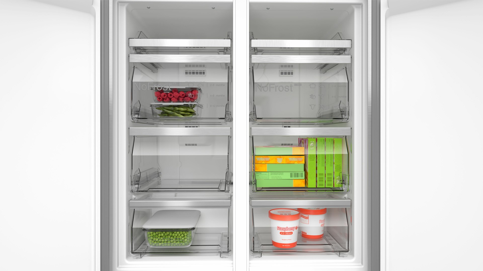 Bosch Serie 4 KMC85LBEA side-by-side refrigerator Freestanding 547 L E Black Bosch Serie 4 KMC85LBEA side-by-side refrigerator Freestanding 547 L E Black