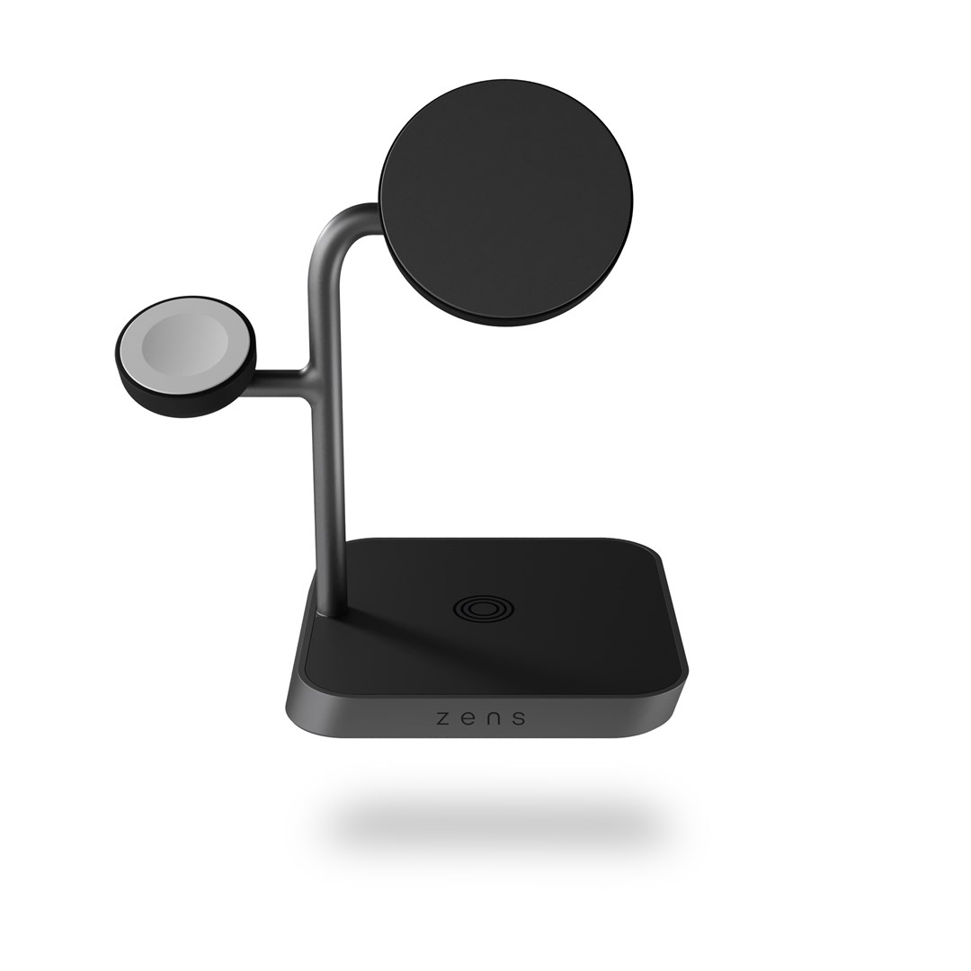 Zens Alum Series 3-in-1 Magnetic Wireless Charger Zens Alum Series 3-in-1 Magnetic Wireless Charger