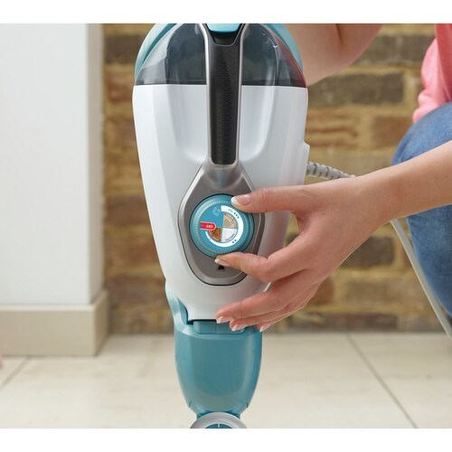 Black & Decker BHSM1610DSM Portable steam cleaner 0.5 L 1600 W Aqua colour, White Black & Decker BHSM1610DSM Portable steam cleaner 0.5 L 1600 W Aqua colour, White