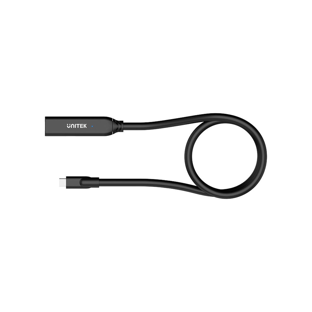 Cable - UNITEK U1335ABK01 USB-C - 2x USB-C, 5 m Cable - UNITEK U1335ABK01 USB-C - 2x USB-C, 5 m