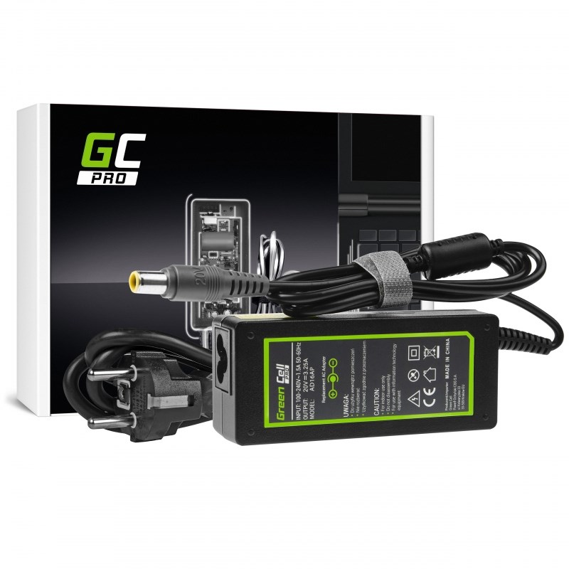 Green Cell AD16AP power adapter/inverter Indoor 65 W Black Green Cell AD16AP power adapter/inverter Indoor 65 W Black