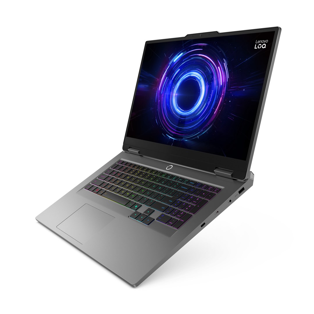 Lenovo LOQ 17IRX10 Intel® Core™ i5 i5-13450HX Laptop 43.9 cm (17.3") Full HD 16 GB DDR5-SDRAM 1 TB SSD NVIDIA GeForce RTX 5050 Wi-Fi 6 (802.11ax) NoOS Grey Lenovo LOQ 17IRX10 Intel® Core™ i5 i5-13450HX Laptop 43.9 cm (17.3") Full HD 16 GB DDR5-SDRAM 1 TB SSD NVIDIA GeForce RTX 5050 Wi-Fi 6 (802.11ax) NoOS Grey