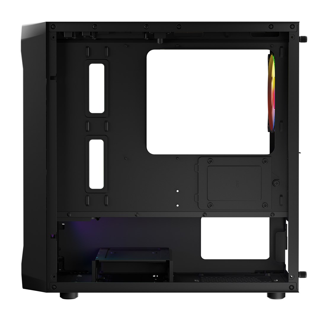 Logic PORTOS ARGB MINI USB 3.0 Case Black Logic PORTOS ARGB MINI USB 3.0 Case Black