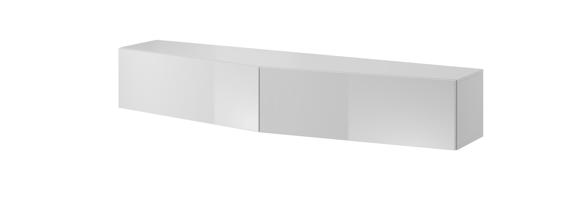Cama Living room cabinet set VIGO SLANT 6 white/white gloss Cama Living room cabinet set VIGO SLANT 6 white/white gloss