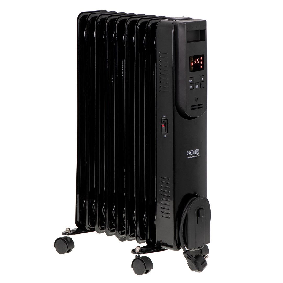 Electric oil heater with remote control CAMRY CR 7810 9 ribs black Electric oil heater with remote control CAMRY CR 7810 9 ribs black