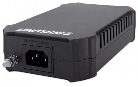 Intellinet Gigabit PoE++ Injector, One 95 W Port, IEEE 802.3bt (4PPoE) Compliant, Plastic Housing, Wall-mount Option Intellinet Gigabit PoE++ Injector, One 95 W Port, IEEE 802.3bt (4PPoE) Compliant, Plastic Housing, Wall-mount Option