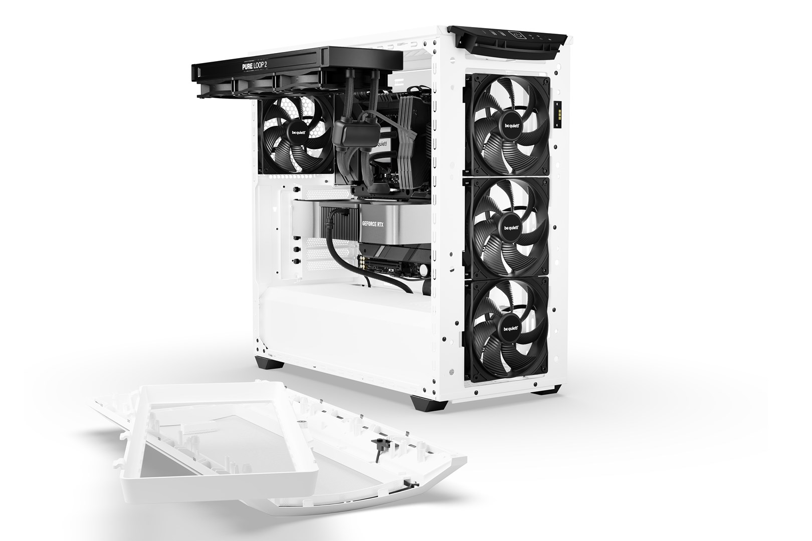 be quiet! Shadow Base 800 DX White Midi Tower be quiet! Shadow Base 800 DX White Midi Tower