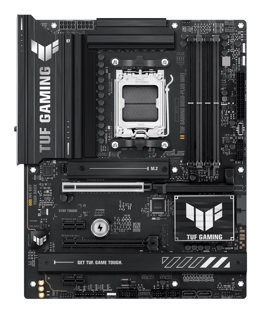 ASUS TUF GAMING B850-PLUS WIFI AMD B850 Socket AM5 ATX ASUS TUF GAMING B850-PLUS WIFI AMD B850 Socket AM5 ATX