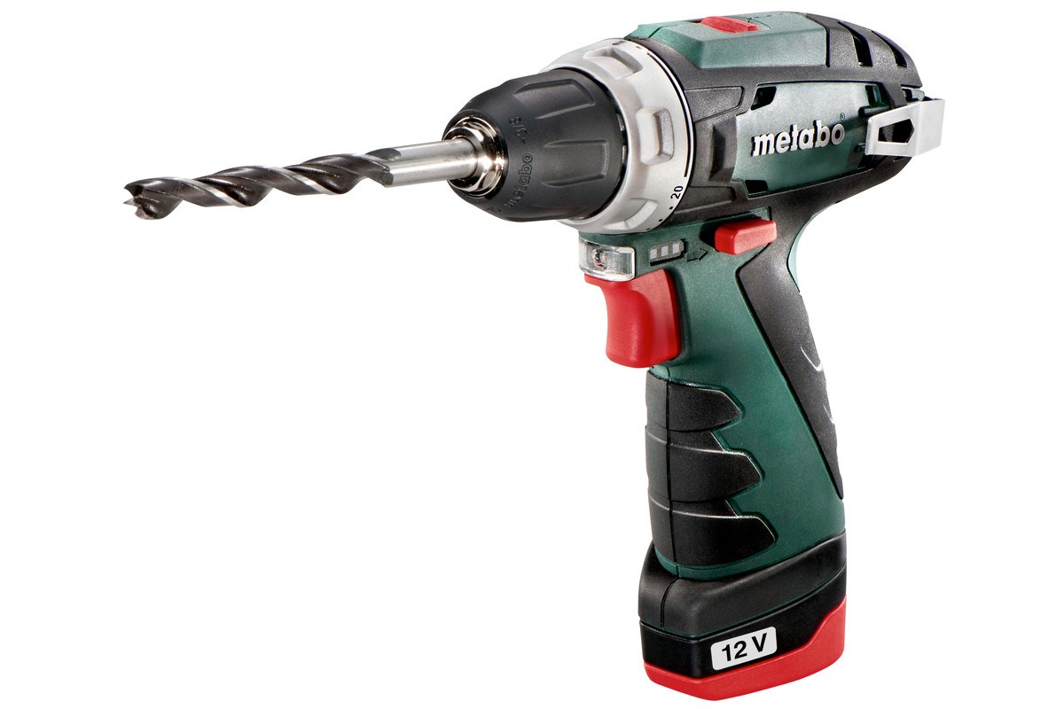 Metabo POWERMAXX BS BASIC 1400 RPM Keyless 800 g Black, Red Metabo POWERMAXX BS BASIC 1400 RPM Keyless 800 g Black, Red