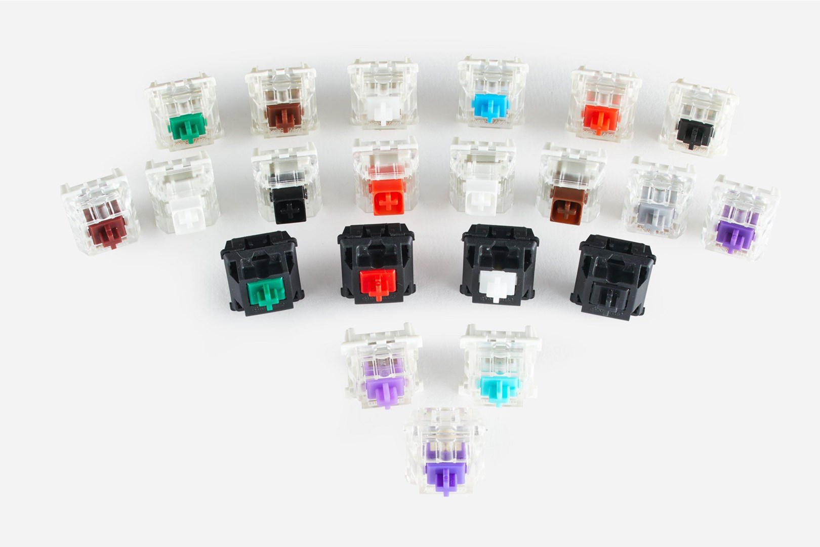 Glorious Gateron Brown Switches (120 pieces) Glorious Gateron Brown Switches (120 pieces)
