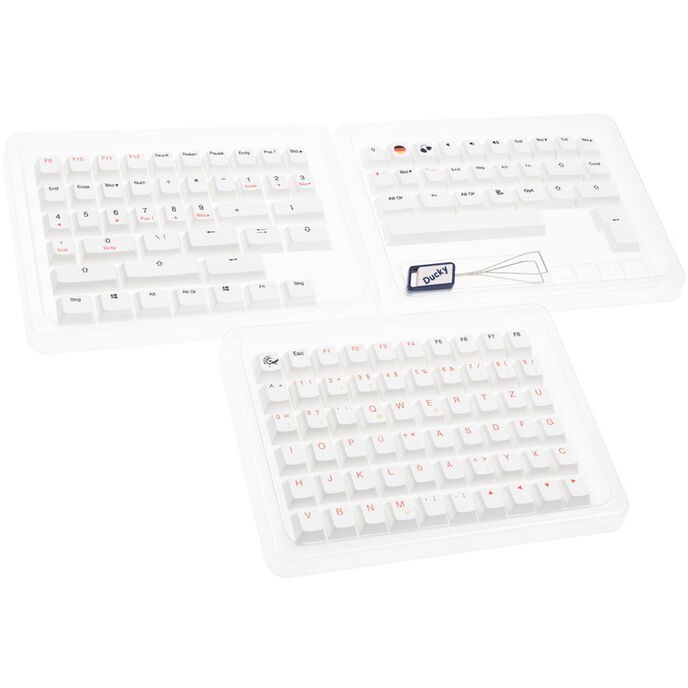 Ducky Outlaw 65 keyboard Universal USB Black Ducky Outlaw 65 keyboard Universal USB Black