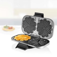 Unold 48241 waffle iron 2 waffle(s) 1300 W Black, Silver Unold 48241 waffle iron 2 waffle(s) 1300 W Black, Silver