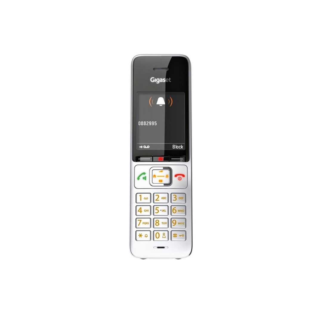 Gigaset COMFORT 500A Analog/DECT telephone Caller ID Black, Silver Gigaset COMFORT 500A Analog/DECT telephone Caller ID Black, Silver