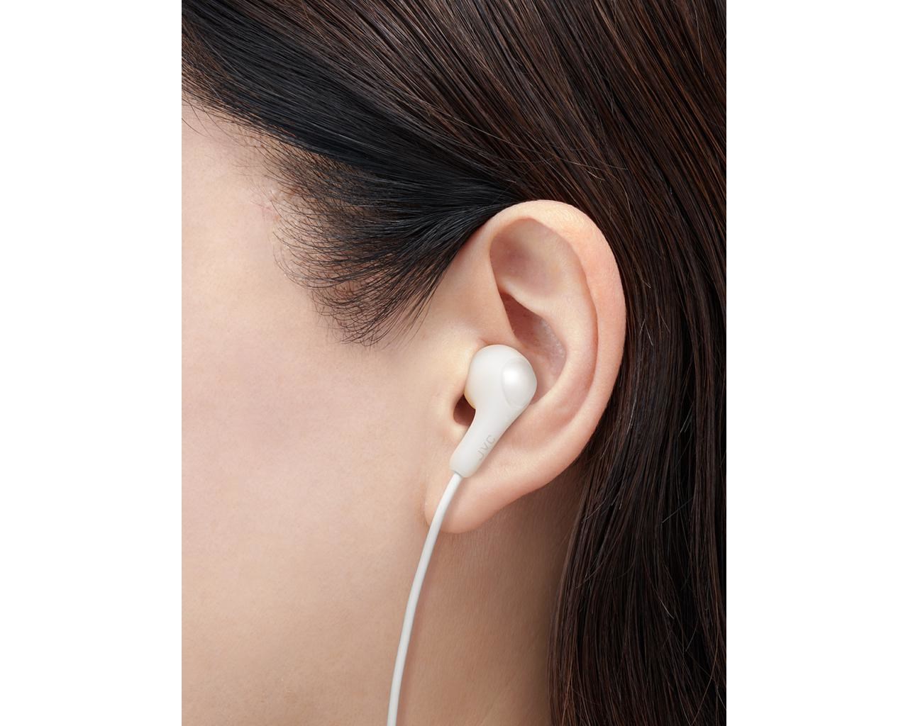 JVC HA-FR9UC - in-ear headphones, white JVC HA-FR9UC - in-ear headphones, white