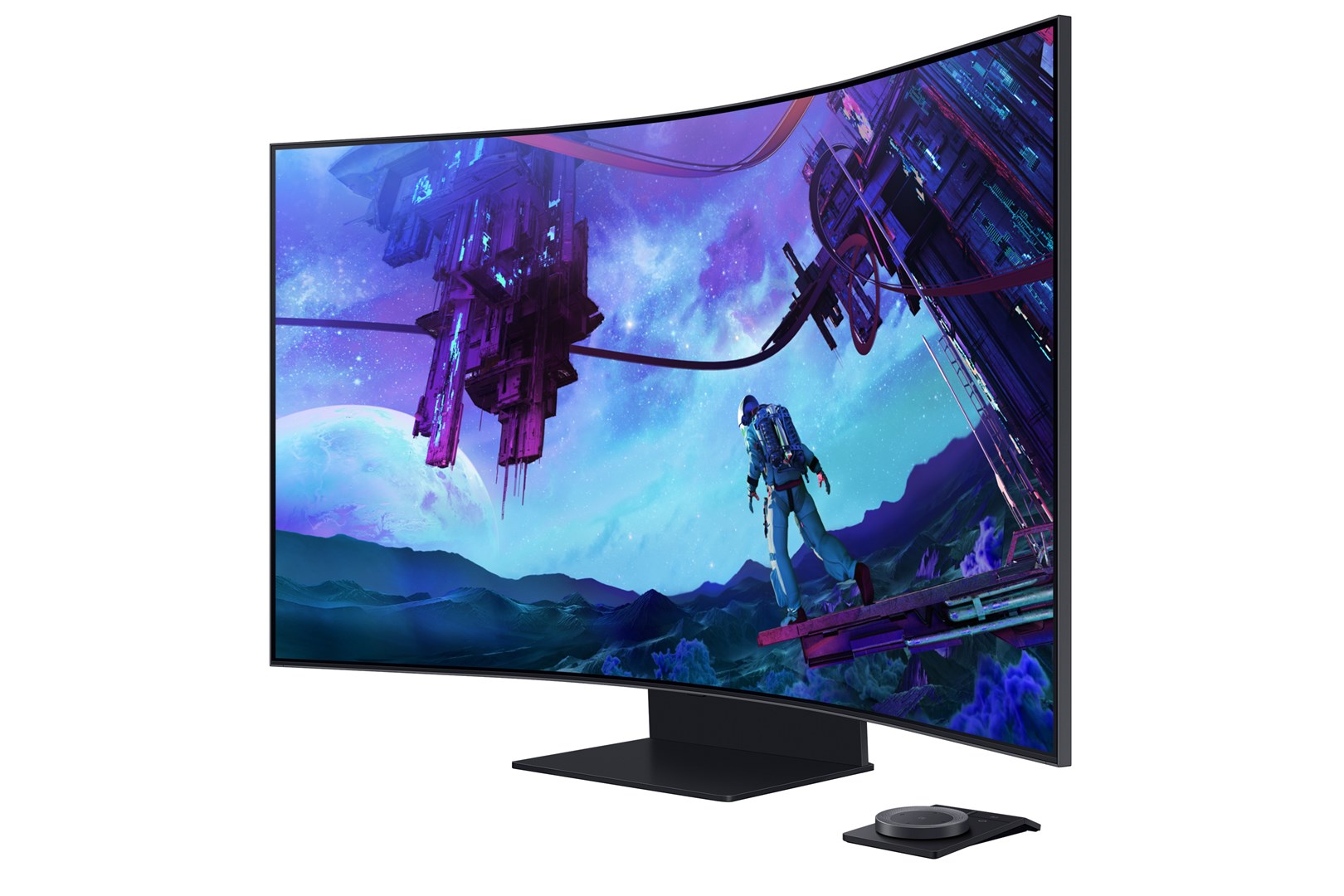 Samsung G97NC computer monitor 139.7 cm (55") 3840 x 2160 pixels 4K Ultra HD LED Black Samsung G97NC computer monitor 139.7 cm (55") 3840 x 2160 pixels 4K Ultra HD LED Black