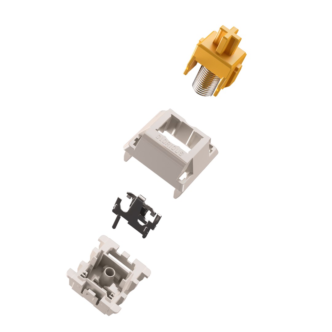 Glorious Gaming Glorious Panda Tactile Mechanical Switches - 36 Pieces Glorious Gaming Glorious Panda Tactile Mechanical Switches - 36 Pieces