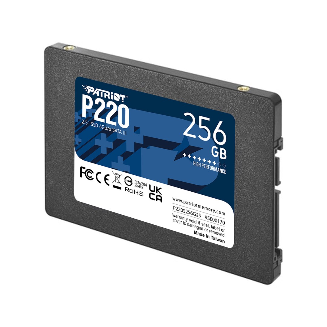 Patriot Memory P220 256GB 2.5" Serial ATA III Patriot Memory P220 256GB 2.5" Serial ATA III