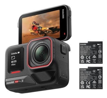 Insta360 Ace Pro 2 action sports camera 50 MP 8K Ultra HD 25.4 / 1.3 mm (1 / 1.3") Wi-Fi 177.7 g Insta360 Ace Pro 2 action sports camera 50 MP 8K Ultra HD 25.4 / 1.3 mm (1 / 1.3") Wi-Fi 177.7 g