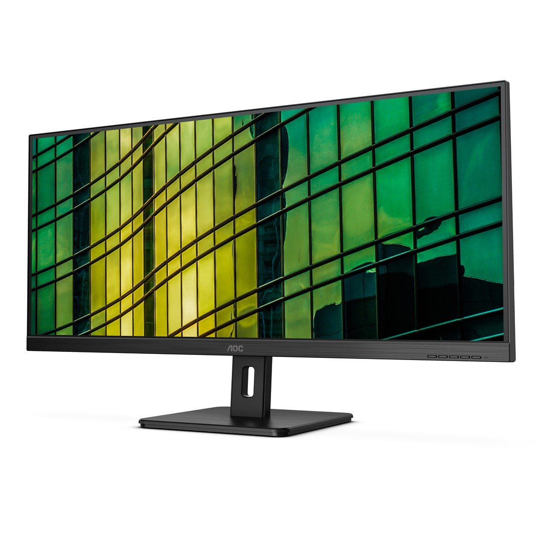 AOC U34E2M computer monitor 86.4 cm (34") 3440 x 1440 pixels Wide Quad HD Black AOC U34E2M computer monitor 86.4 cm (34") 3440 x 1440 pixels Wide Quad HD Black