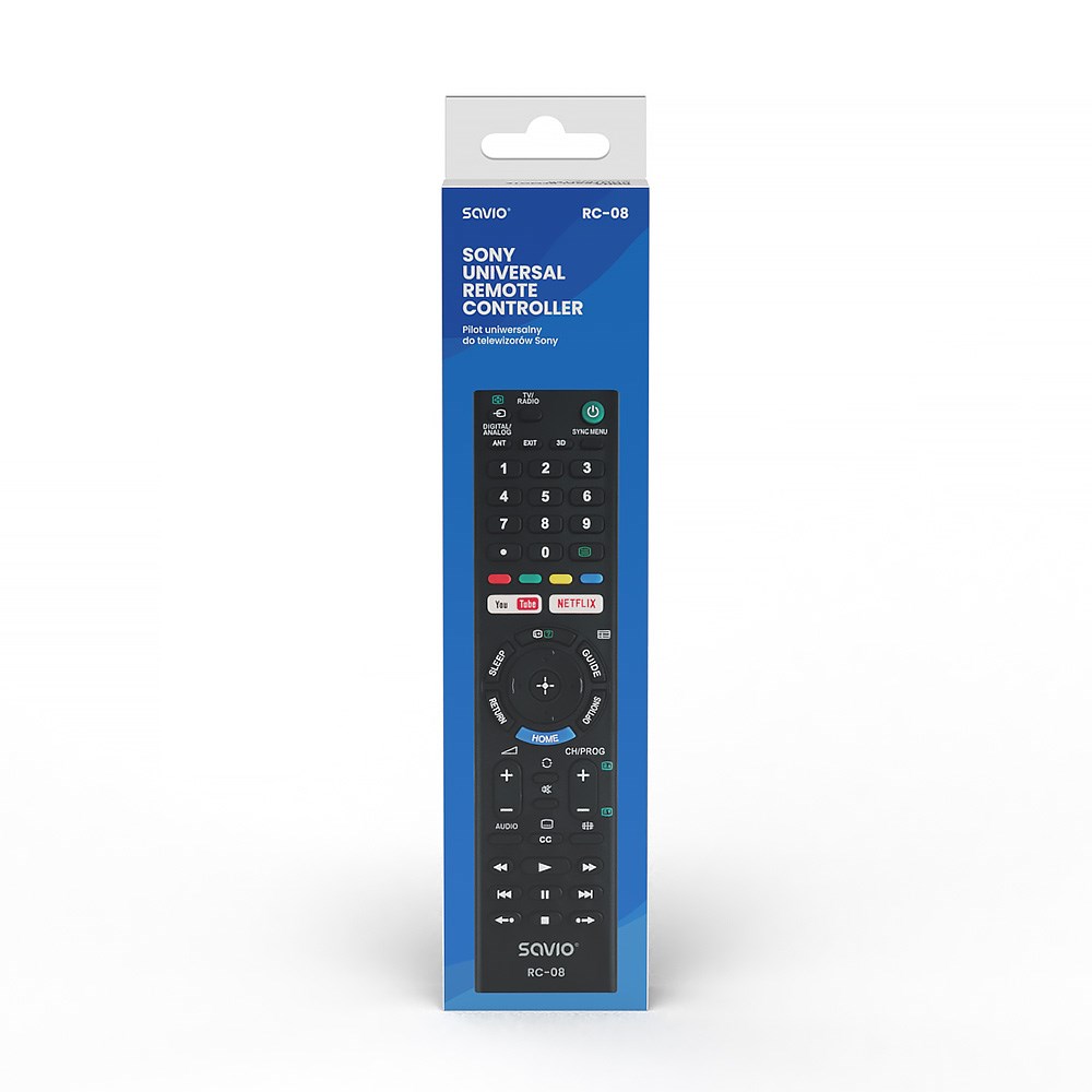 Savio RC-08 remote control TV Press buttons Savio RC-08 remote control TV Press buttons